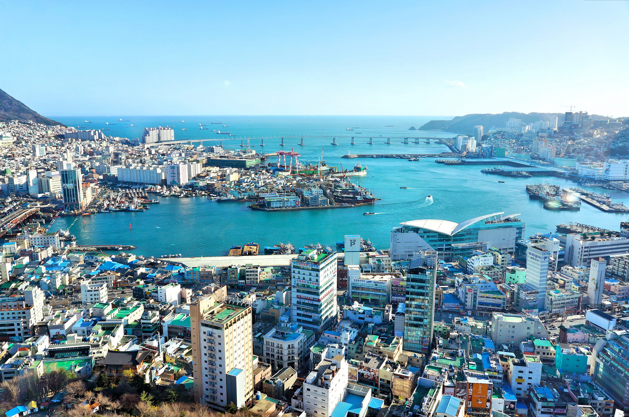 Пусан - крупный мегаполис